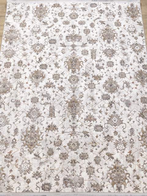 Ковры дизайн 10064C цвет GREY / TERRA